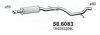VW 1K0253209L Middle Silencer